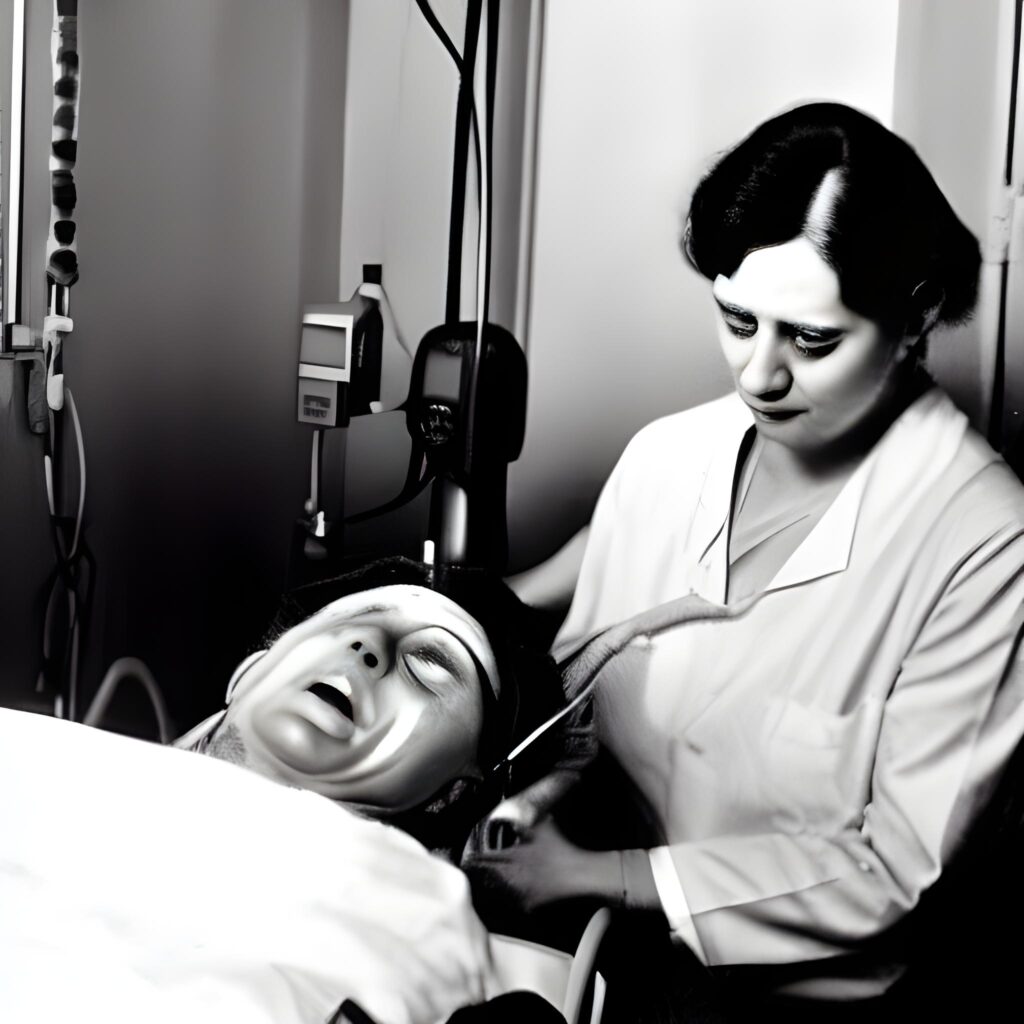 a_photograph_of_husband_getting_lobotomy_in_hospital__with_wife_to_the_side_smiling_Seed-4953522_Steps-25_Guidance-7.5