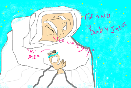 god and baby jesus